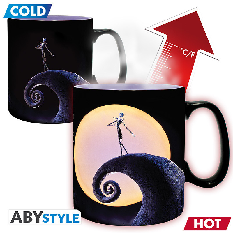 Caneca Termossensível The Nightmare Before Christmas Jack & Moon 460 ml ABYstyle