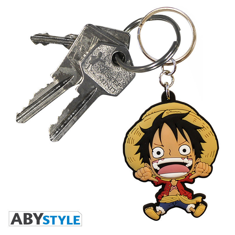 One Piece Luffy SD PVC-Schlüsselanhänger ABYstyle