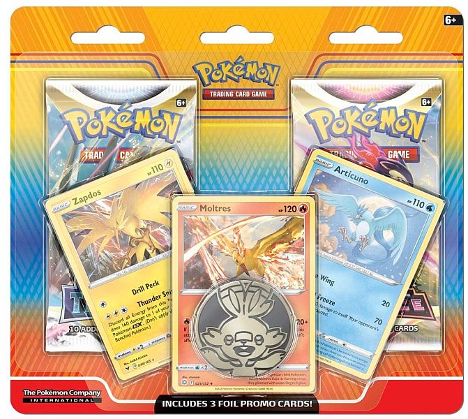 Pokémon TCG: Enhanced 2-Pack Blister (Legendary Birds) – Blister Inglês (EN)