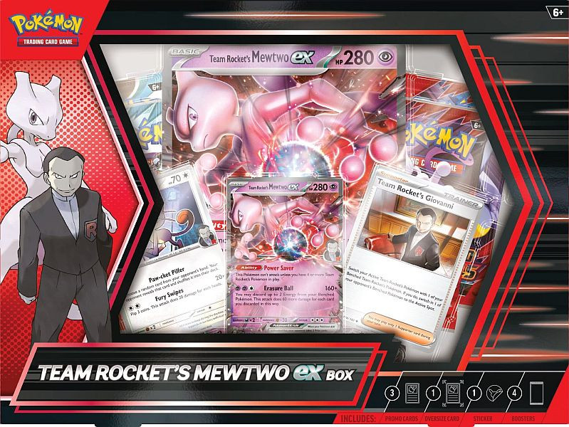 Pokemon ex Box: Team Rocket's Mewtwo ex