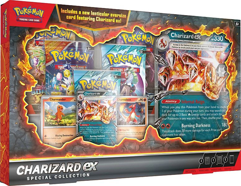 Pokémon TCG:  ex Box: Charizard ex Special Collection (2025)
