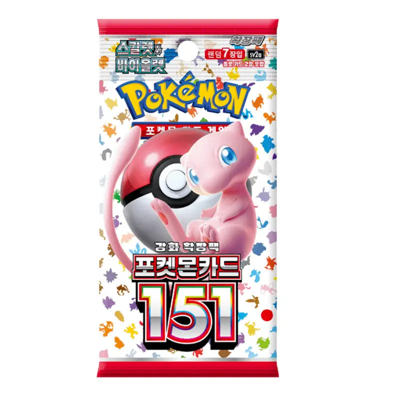 Pokémon TCG 151 SV2a – Booster Pack Coreano