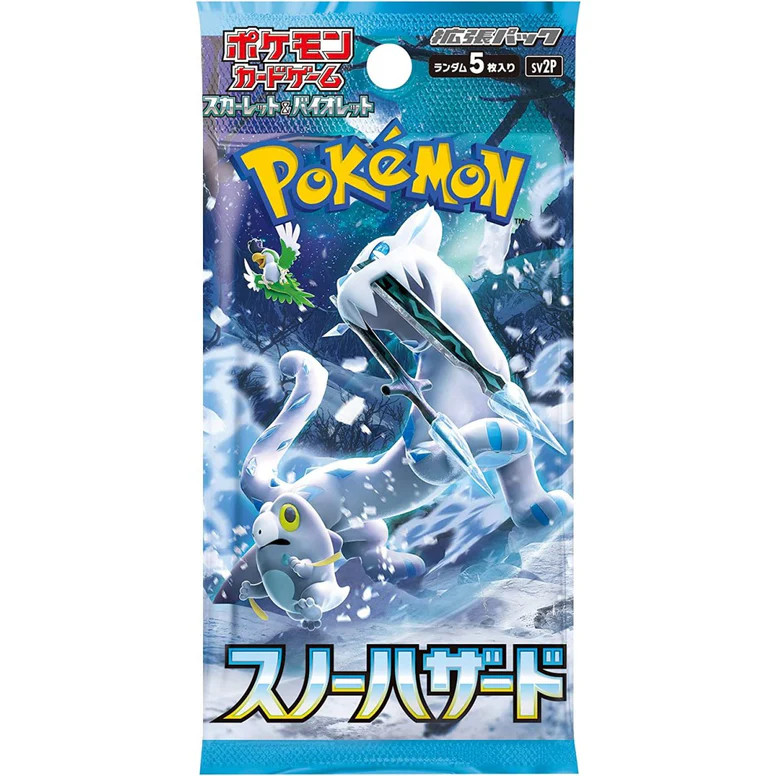 Pokémon TCG Snow Hazard SV2p – Booster Japonês