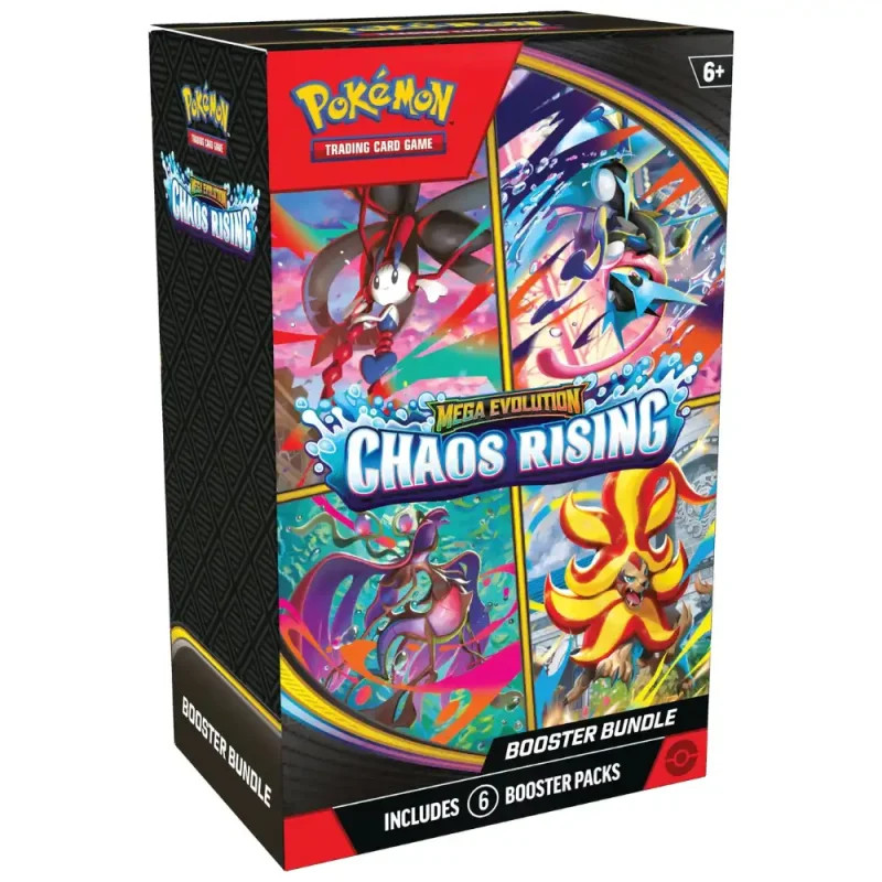 Pokémon TCG Mega Evolution 04: Chaos Rising Booster Bundle Ingles