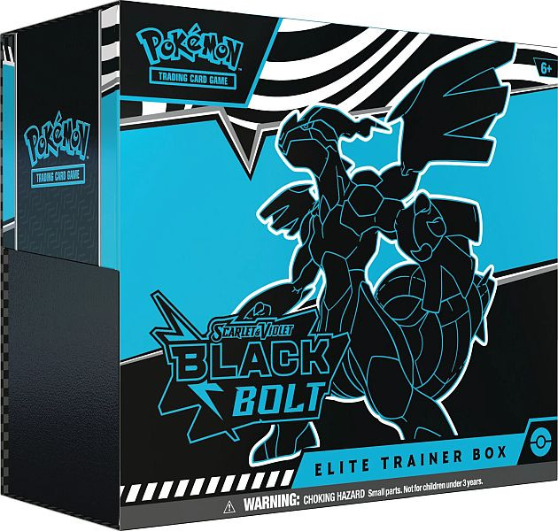 Pokémon TCG:  Scarlet & Violet – Black Bolt Elite Trainer Box