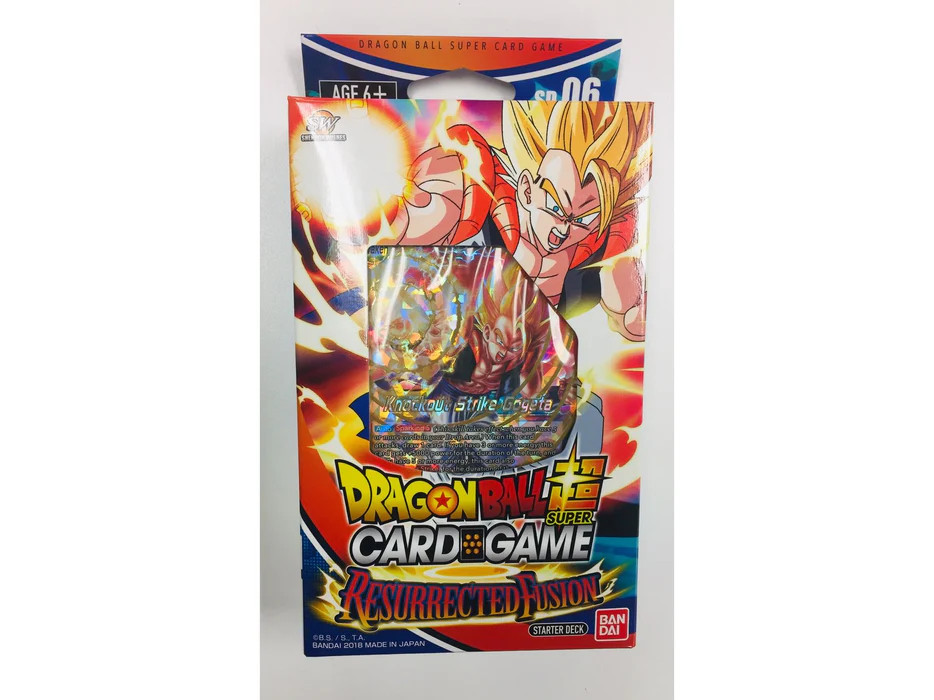 Dragon Ball Super Card Game Starter Deck Resurrected Fusion SD06 Bandai