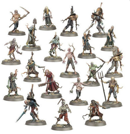 Deadwalker Zombies Warhammer Age of Sigmar Soulblight Gravelords Miniaturas Games Workshop