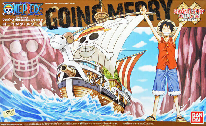 Model Kit One Piece Going Merry Grand Ship Collection 03 Bandai