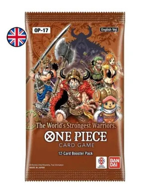 One Piece Card Game Booster Box 2WAVE OP-17 The World's Strongest Warriors Englisch Bandai