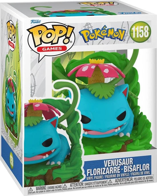 Funko Pop! Premium Pokémon Venusaur Figur #1158 Funko