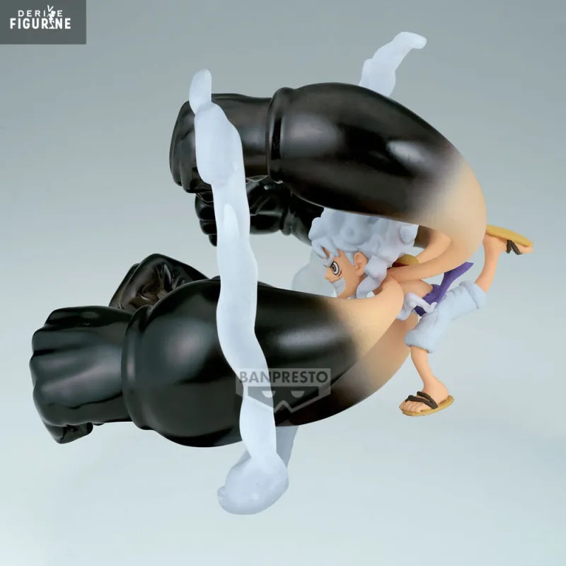 One Piece Figur Monkey D. Luffy Gear 5 Gum-Gum Dawn Gatling World Collectable Figure Special Banpresto