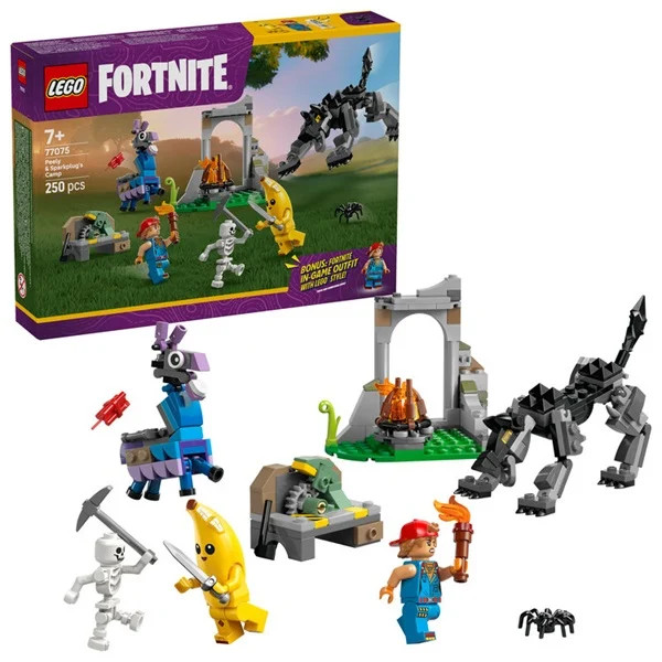 LEGO Fortnite Peely and Sparkplug's Camp 77075