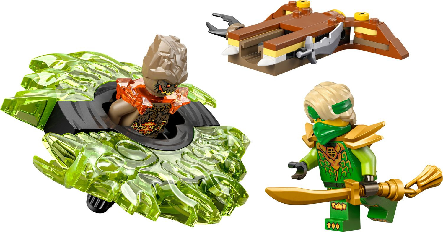 LEGO NINJAGO Toupie Lloyd vs Monstre de la Terre 71850