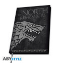 Caderno A5 Game of Thrones House Stark ABYstyle