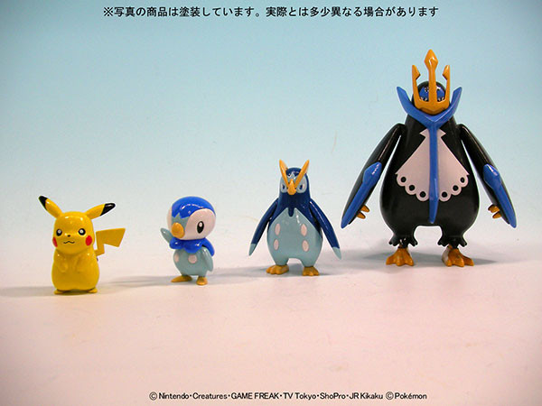 Set de Evolución Empoleon Pokémon Model Kit BANDAI SPIRITS