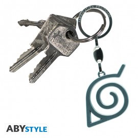 Naruto Shippuden 3D Konoha Symbol Keychain ABYstyle