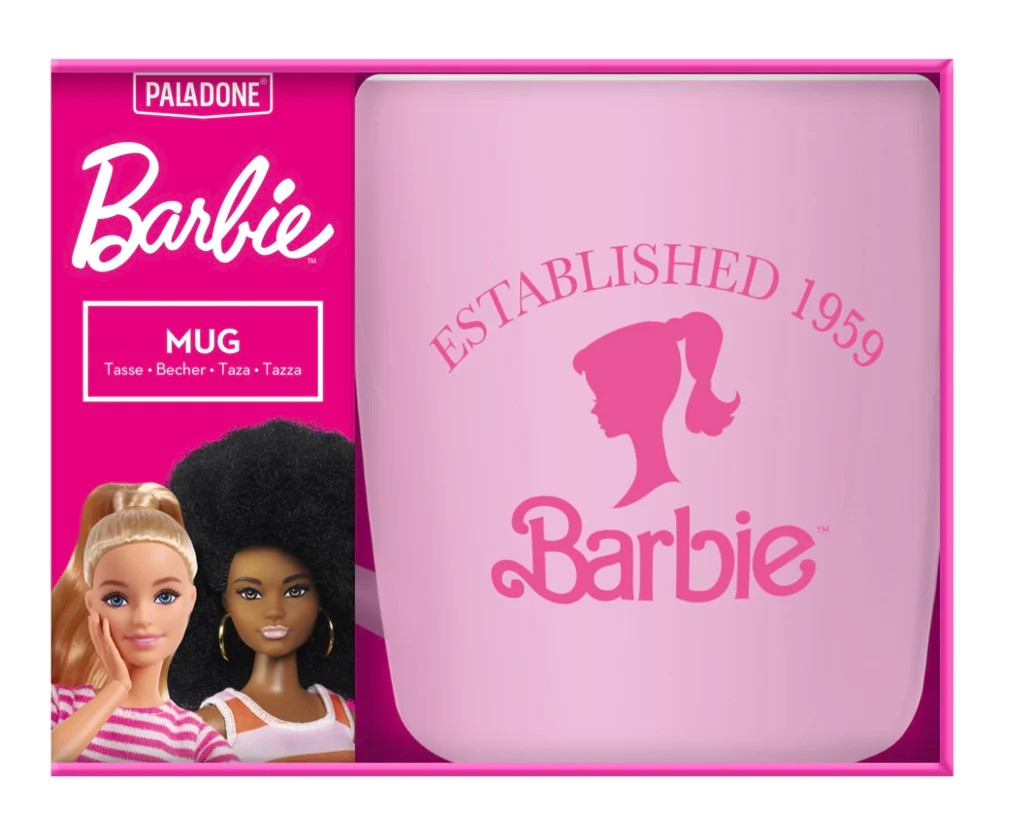 Caneca Barbie Established 1959 400ml Paladone