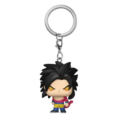 Porta-Chaves Dragon Ball GT Super Saiyan 4 Goku Pocket Pop! Funko