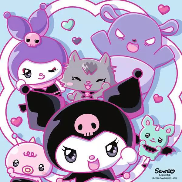 Puzzle Kuromi 3x49 pièces Sanrio Ravensburger
