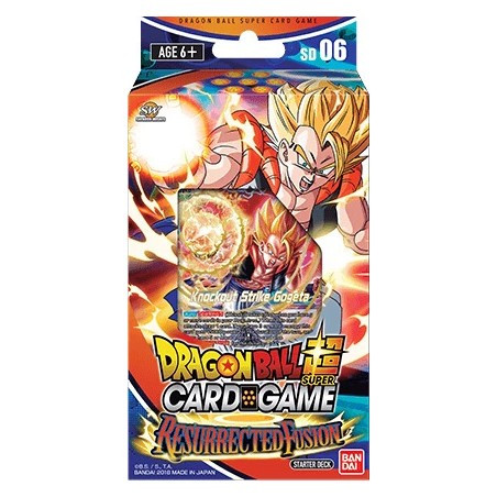 Dragon Ball Super Card Game Starter Deck Resurrected Fusion SD06 Bandai