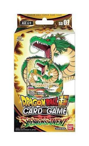 Dragon Ball Super Card Game Deck de Démarrage Shenron's Advent SD07 Bandai
