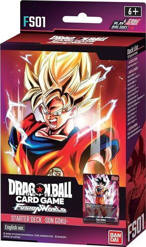 Dragon Ball Super Fusion World Starter Deck Son Goku FS01 Bandai