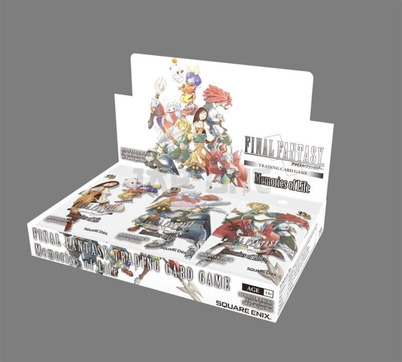 Final Fantasy TCG Booster Box Memories of Life Inglês Square Enix
