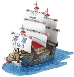 Maquete One Piece Grand Ship Collection Garp's Marine Ship Bandai