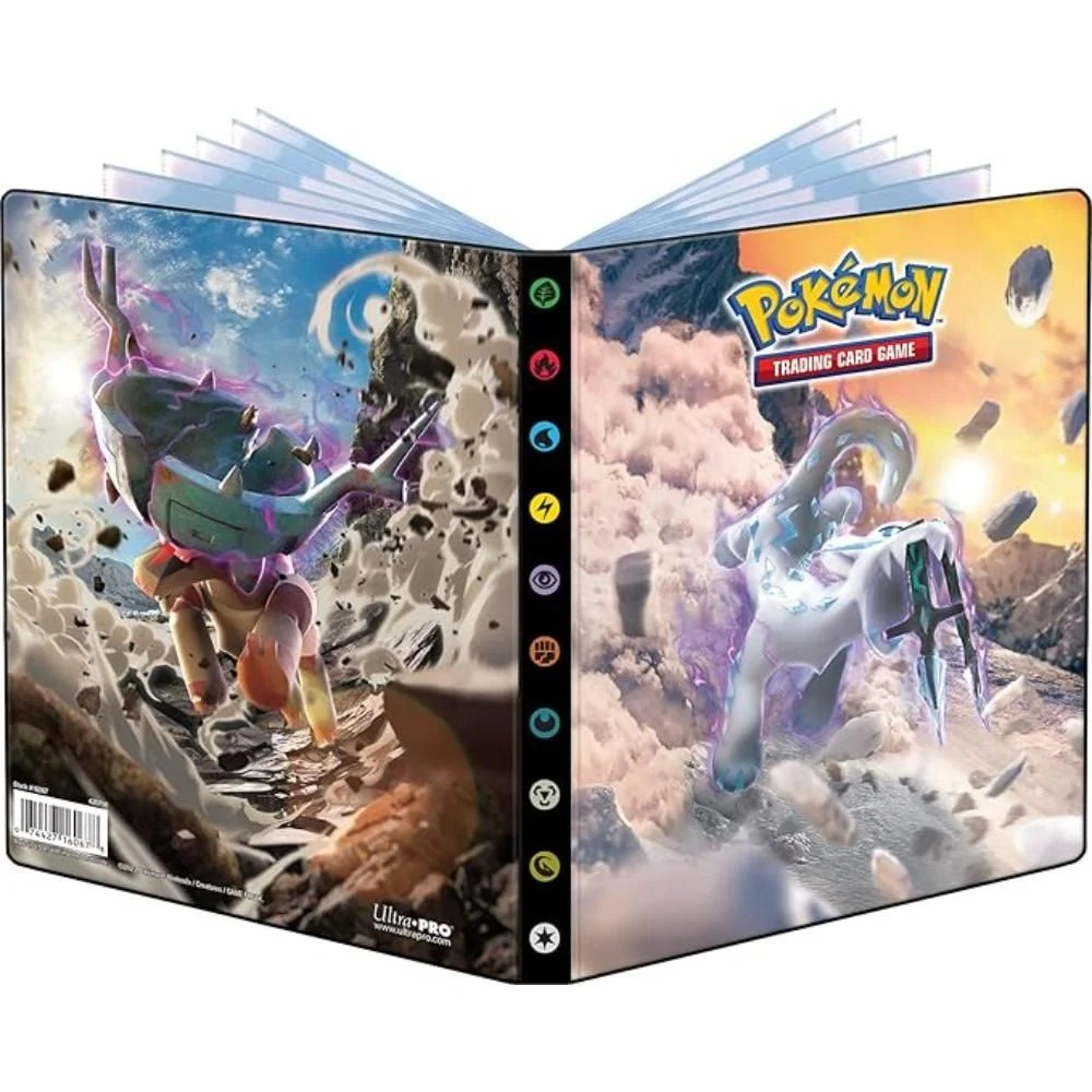 Portfólio Pokémon TCG Paldea Evolved 4-Pocket 80 Cartas Ultra PRO