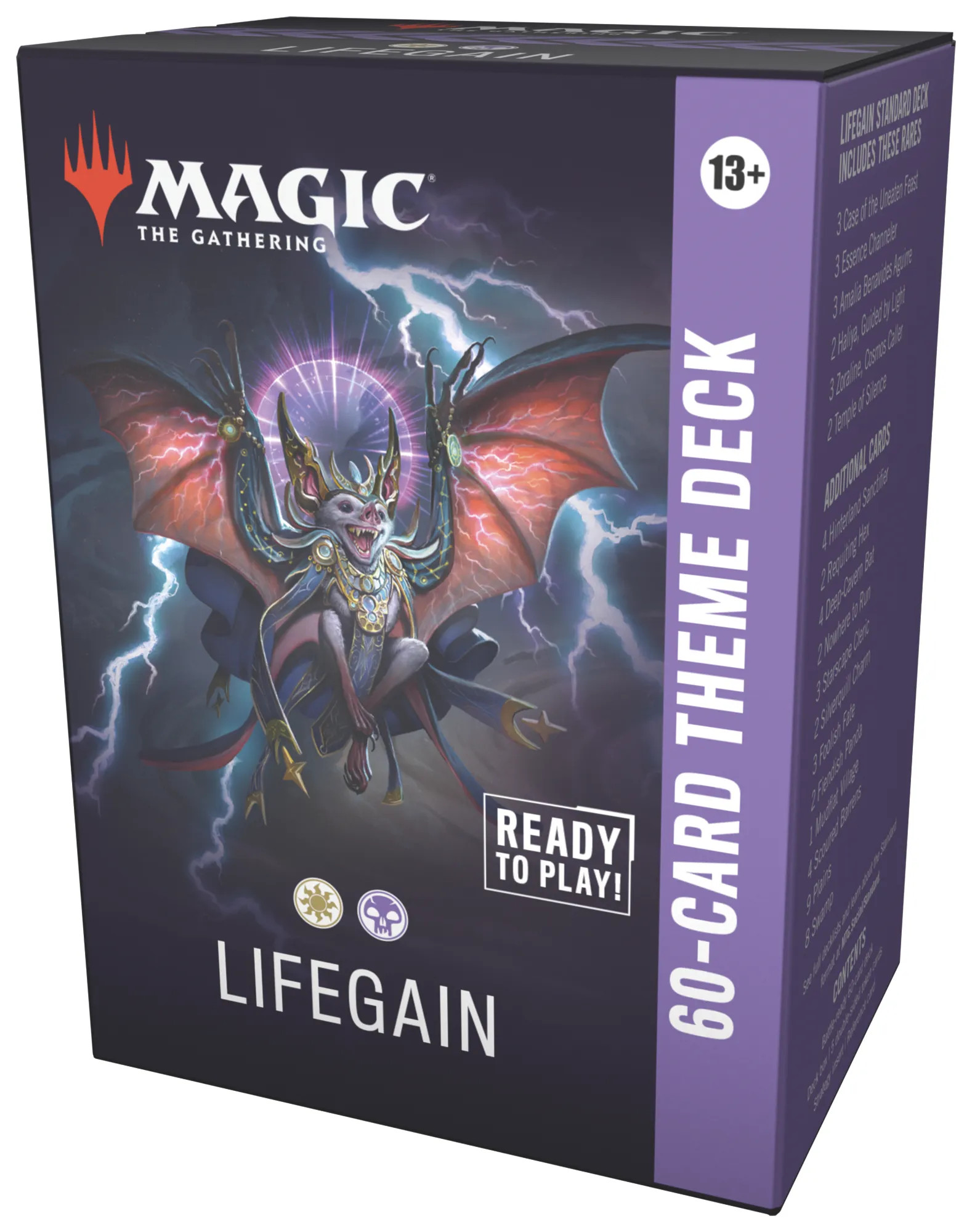 Magic: The Gathering Secrets of Strixhaven 60-Card Theme Deck Lifegain - Wizards of the Coast