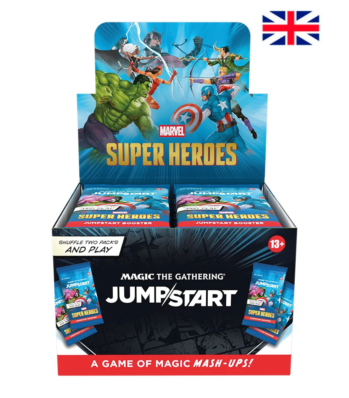 Magic: The Gathering Marvel Super Heroes Jumpstart Booster Box 24 Packs Wizards of the Coast