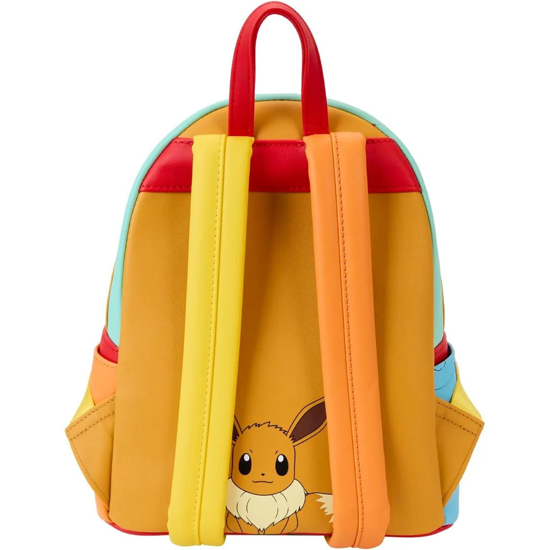 Pokémon Color Block Starters Mini Backpack Loungefly