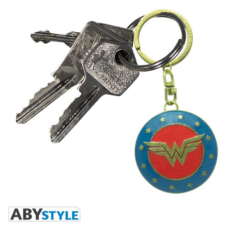 Porta-Chaves DC Comics Escudo Wonder Woman 3D ABYstyle
