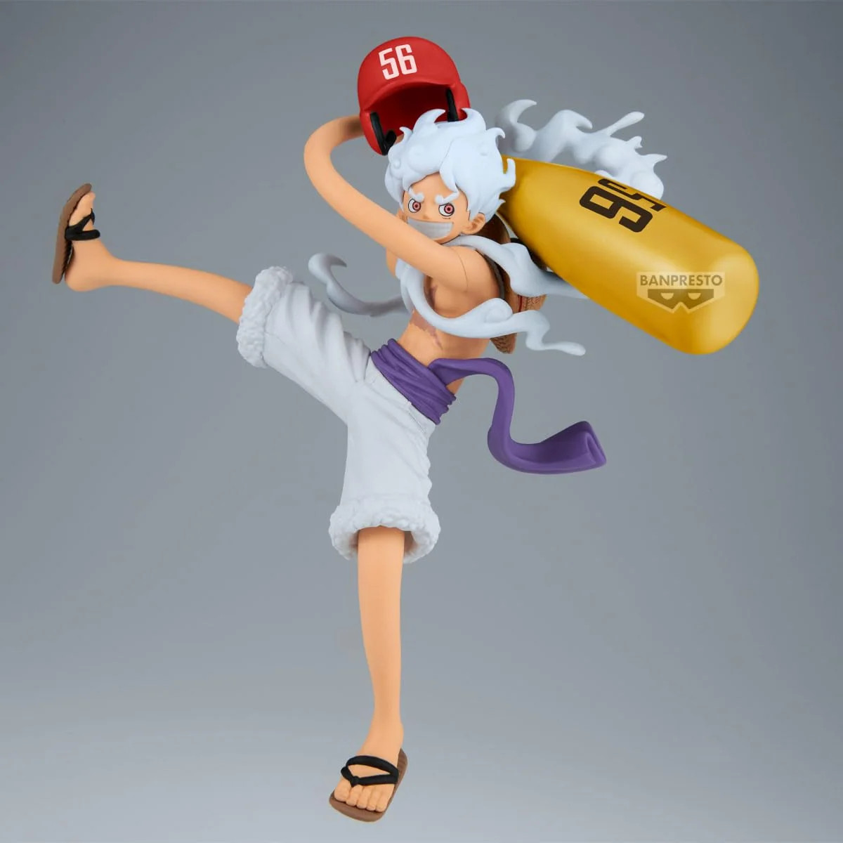 One Piece Figur Monkey D. Luffy Gear 5 II Battle Record Collection Banpresto