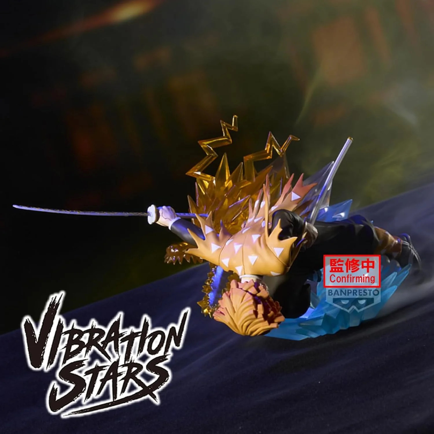 Figurine Demon Slayer Zenitsu Agatsuma Vibration Stars Plus Banpresto