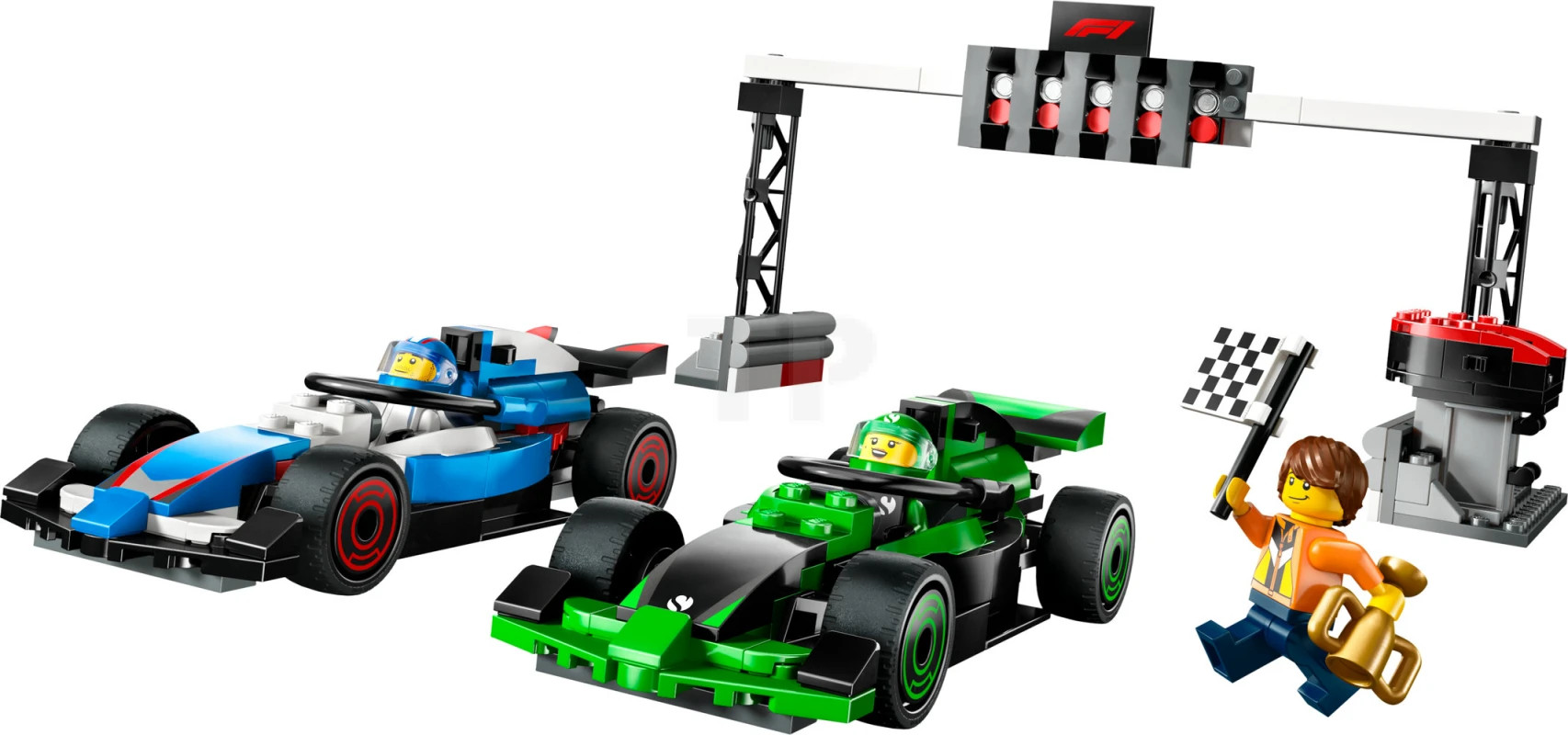 LEGO City F1 Grid with VCARB & Sauber Racing Cars 60474