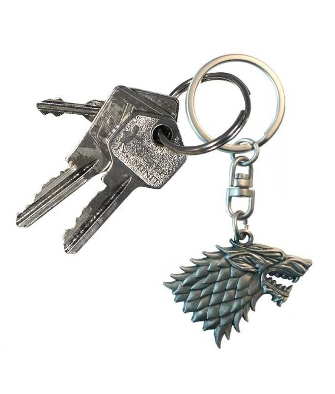 Porte-clés 3D Game of Thrones Maison Stark ABYstyle