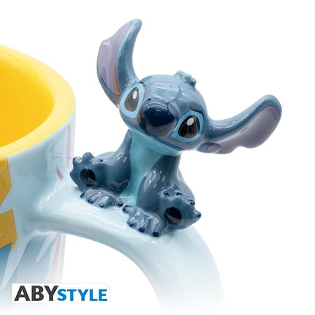 Caneca 3D Disney Lilo & Stitch Hawaiian Stitch 460 ml ABYstyle