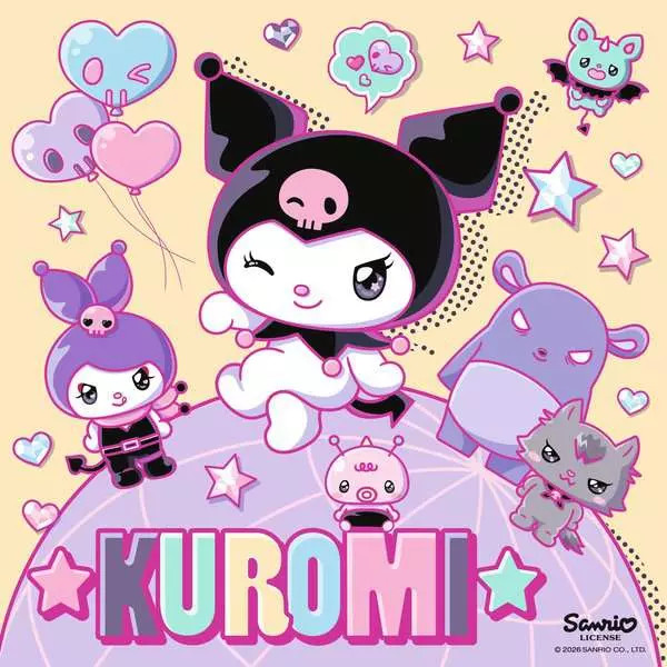 Puzzle Kuromi 3x49 pièces Sanrio Ravensburger