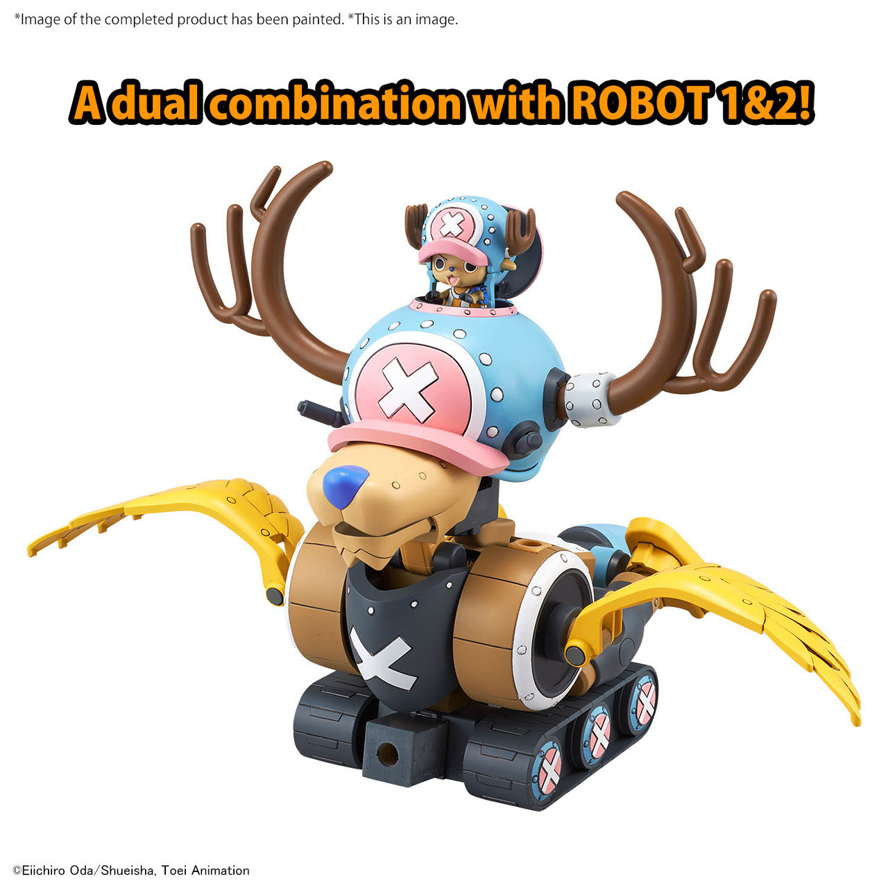 Model Kit One Piece Chopper Robo 1 & 2 Chopper Tank & Chopper Wing Bandai
