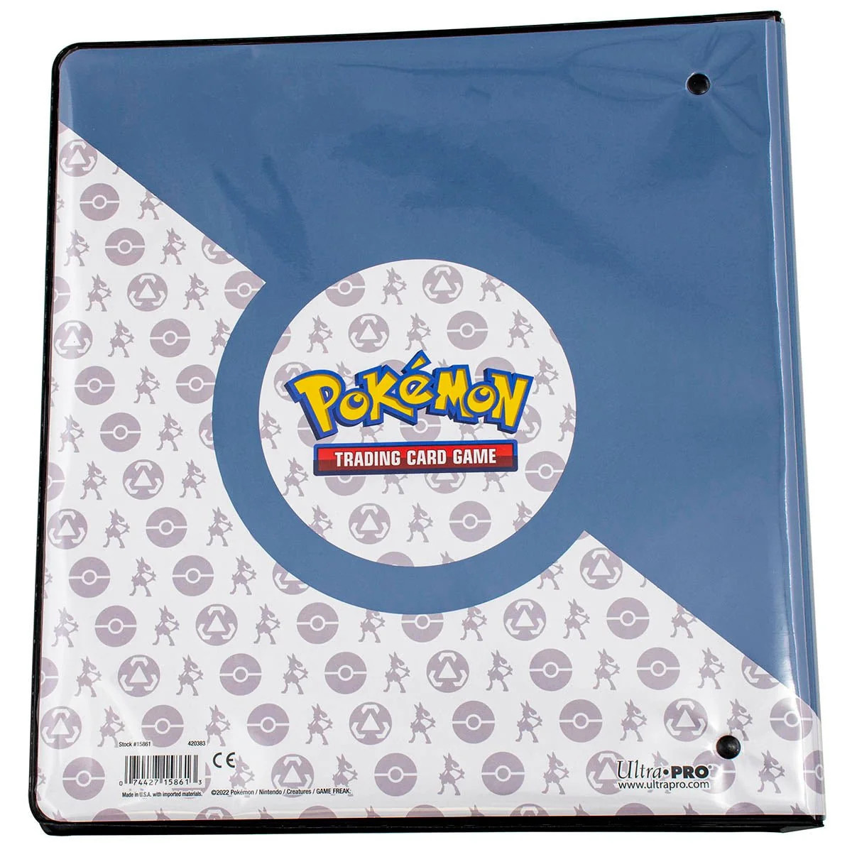 Album Pokémon Lucario 2" 3-Anelli Ultra PRO