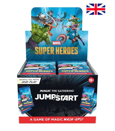 Magic: The Gathering Marvel Super Heroes Jumpstart Booster Box 24 Packs Wizards of the Coast