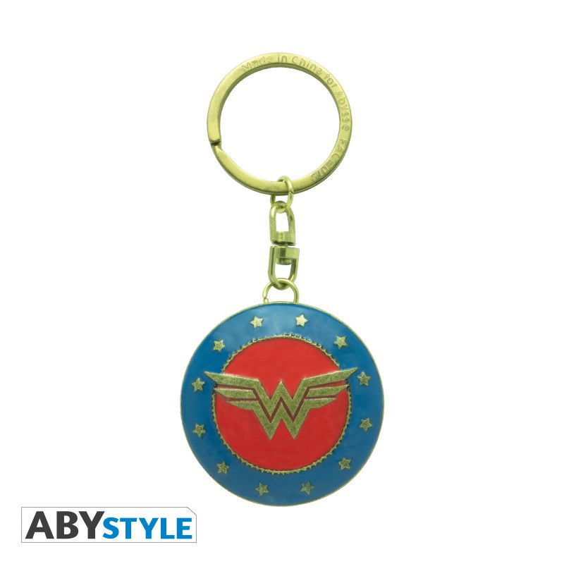 Porta-Chaves DC Comics Escudo Wonder Woman 3D ABYstyle