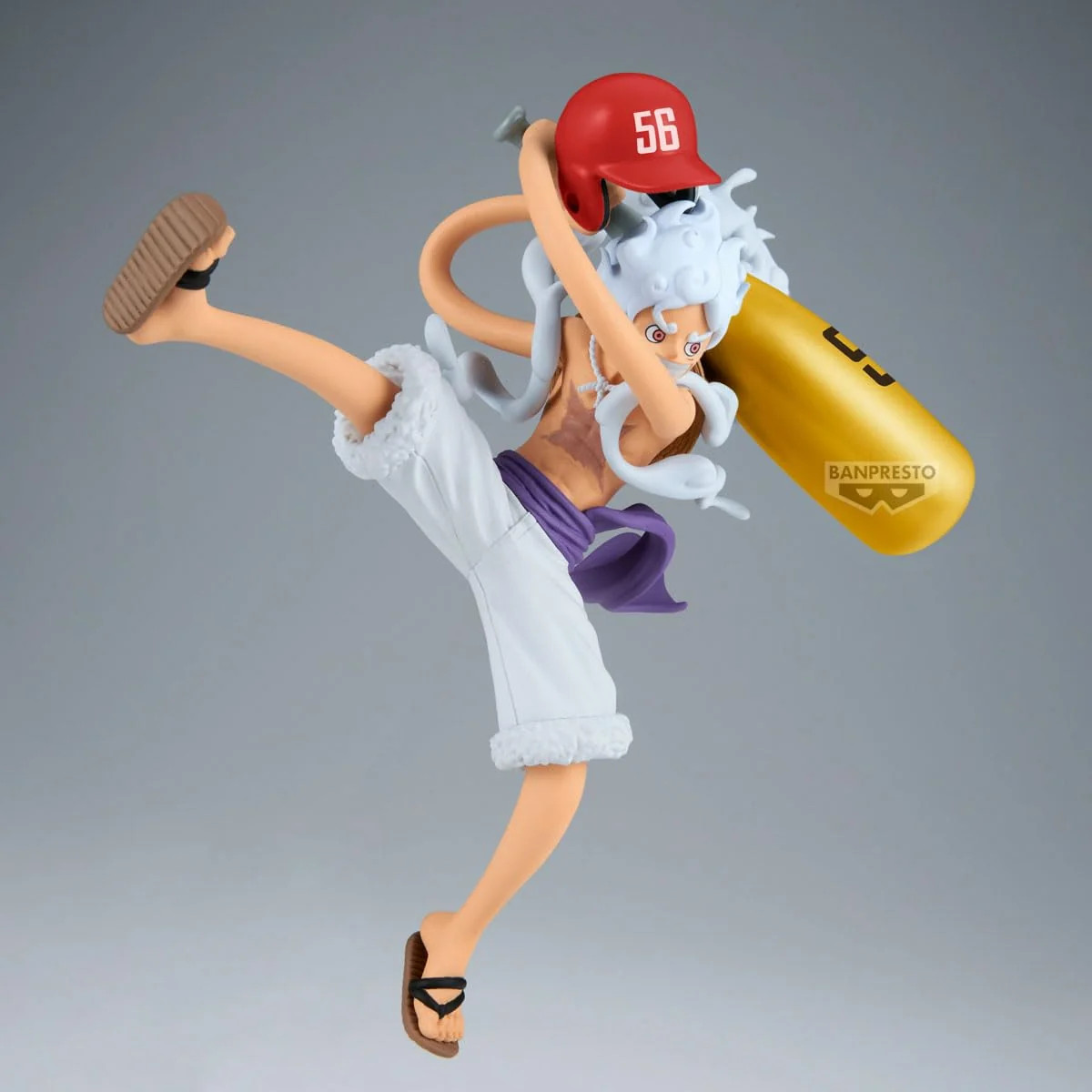 One Piece Figur Monkey D. Luffy Gear 5 II Battle Record Collection Banpresto