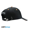 Chainsaw Man Cap Embroidered Logo Black and Orange ABYstyle