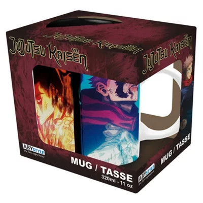 Caneca Jujutsu Kaisen Yuji Itadori & Aoi Todo vs Mahito 320ml ABYstyle