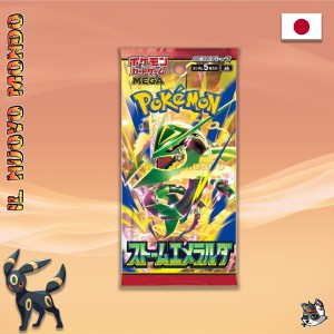 Pokémon TCG Storm Emeralda Booster Box Japonês M6