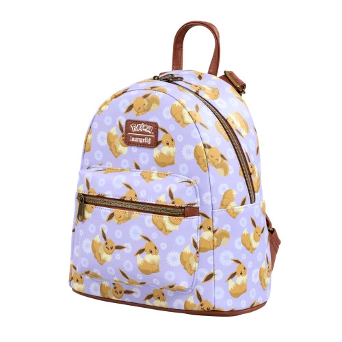 Mochila Mini Pokémon Eevee All Over Print Loungefly
