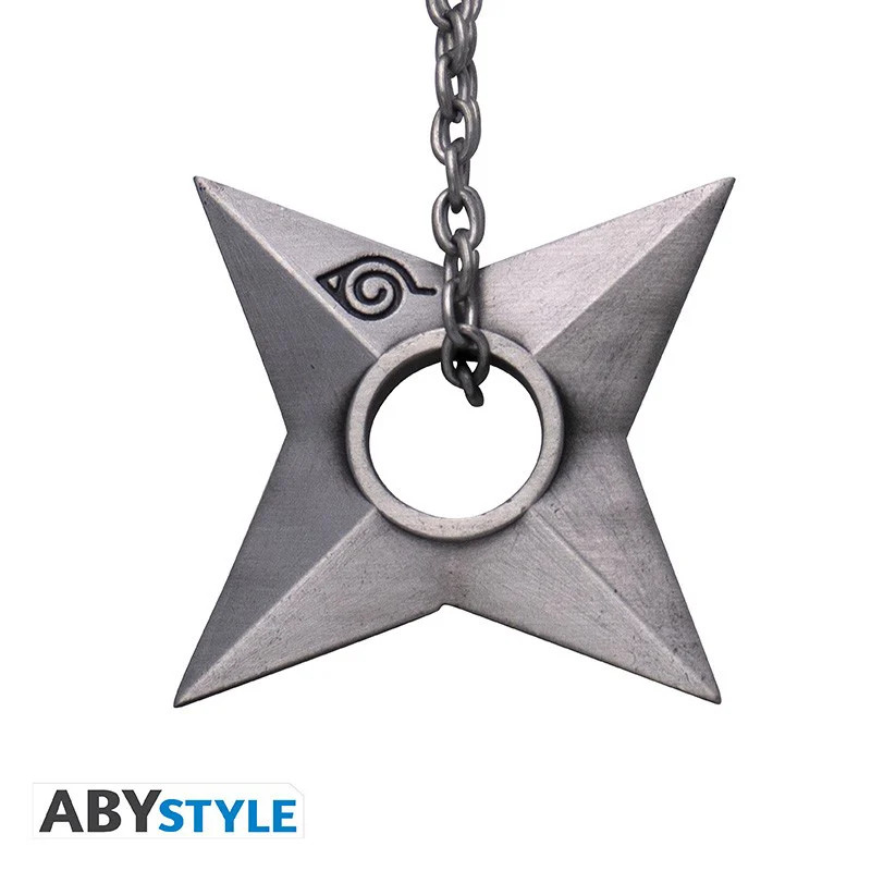 Naruto Shippuden Llavero 3D Shuriken Konoha ABYstyle