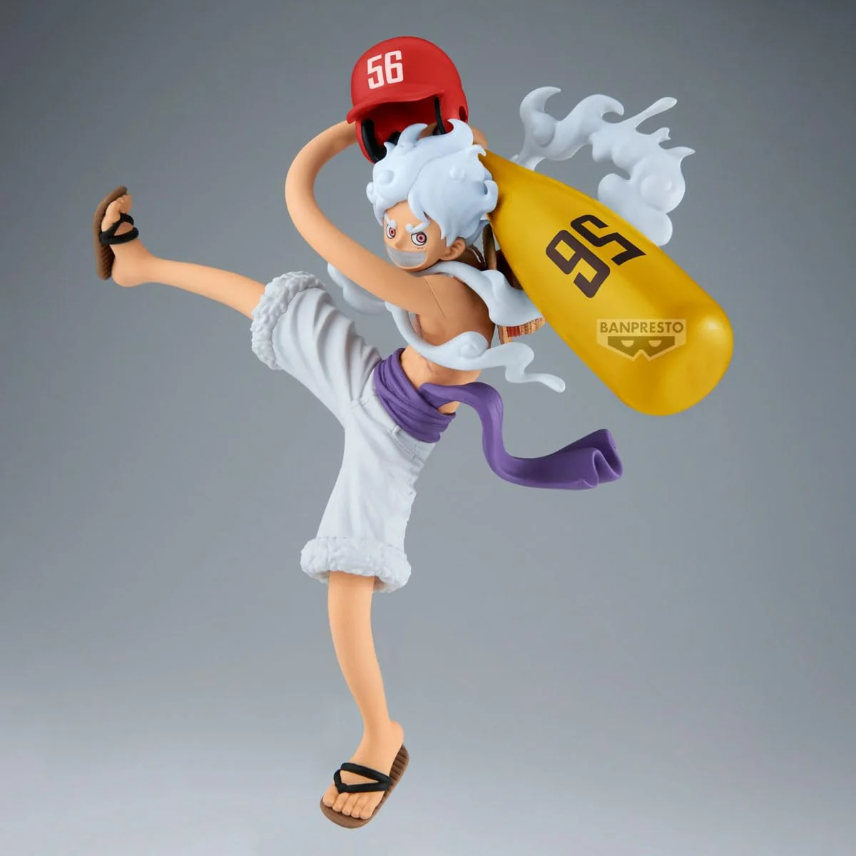 One Piece Figur Monkey D. Luffy Gear 5 II Battle Record Collection Banpresto